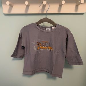 Zara Car Long Sleeve T-shirt